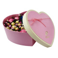 Heart Shape Waterproof Paper Flower Packaging Box